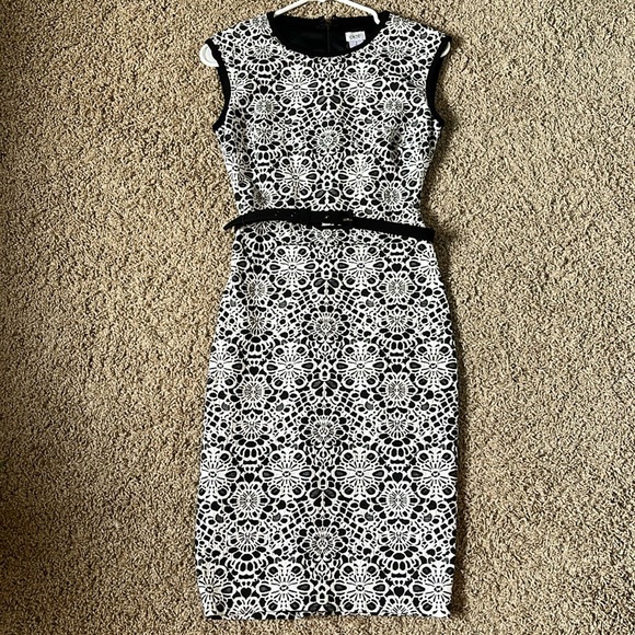 Like new Cache black and white dress - Picture 1 of 4